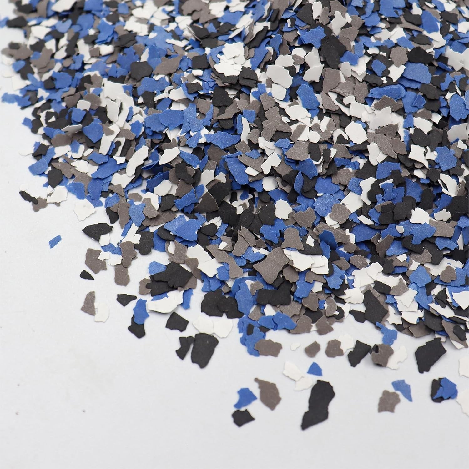 Decorative Epoxy Floor Flakes 900G Garage Paint Chips Colorful Coatings