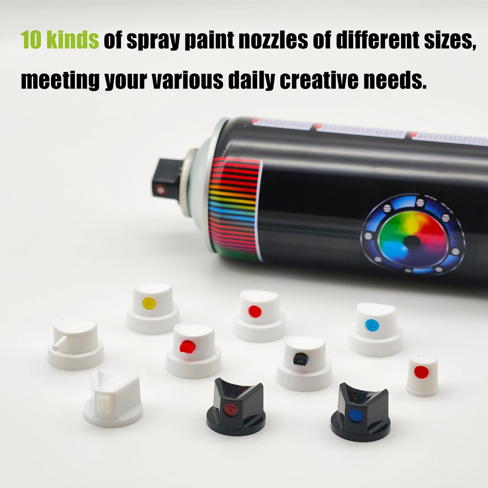 10 Pack Spray Can Nozzle for Male Cans – Universal Spray Paint Nozzles for Ca…