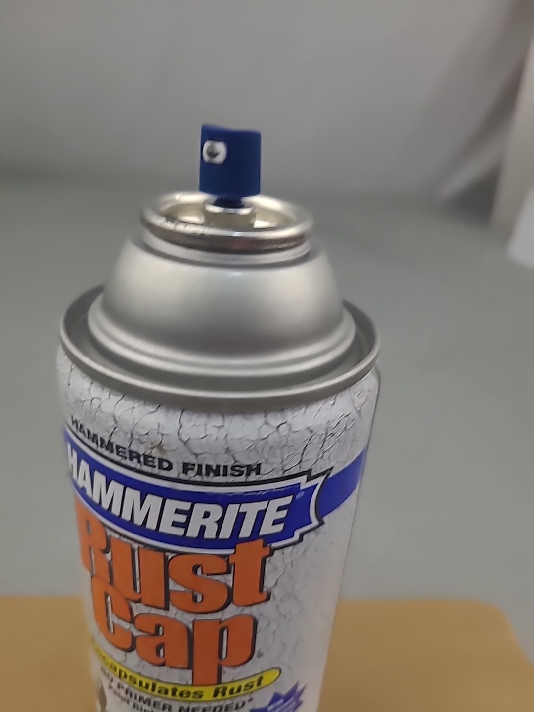 Hammerite Rust Cap Hammered Finish Black Spray Paint Used 12 Oz