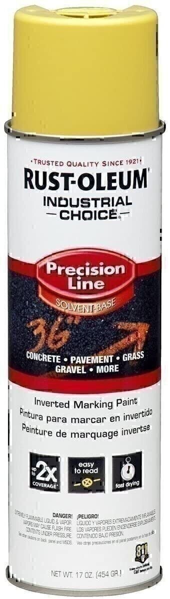Rust-Oleum 203025 M1600 Solvent-Based Precision-Line Inverted Marking Paint…