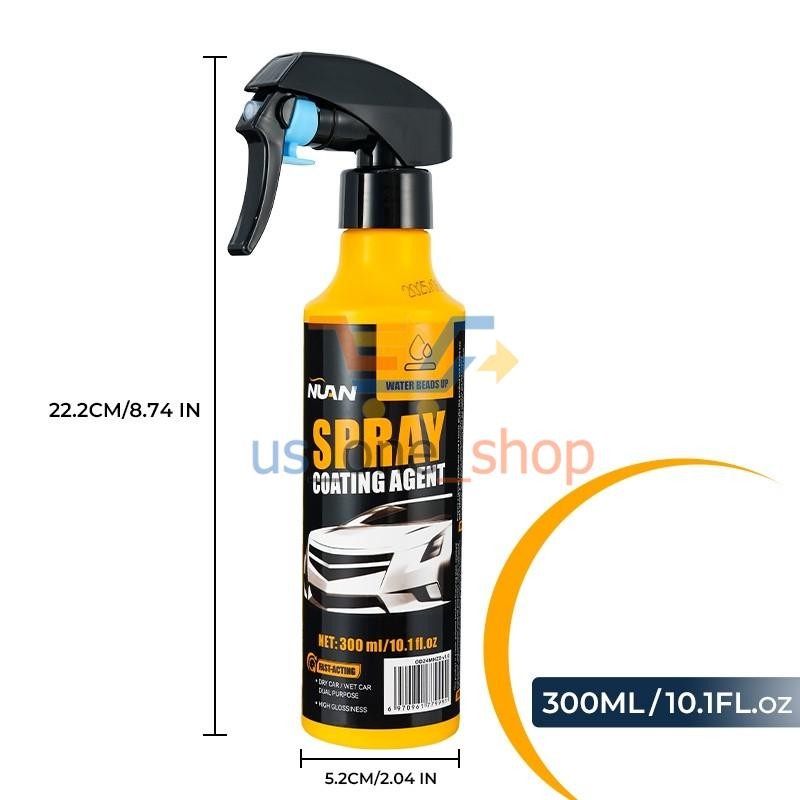 2Pack 300ML Set Nuan Car Coating Spray Coating Protection Quick Car Wax Polish