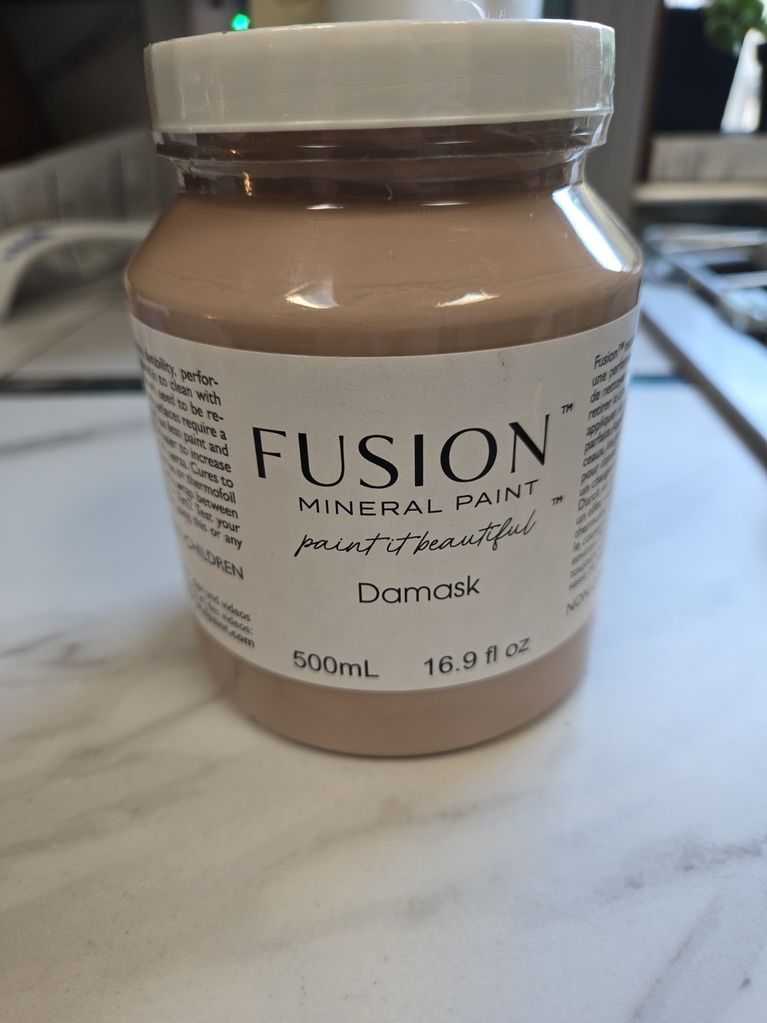 Fusion Mineral Paint Damask NEW FACTORY SEALED NA