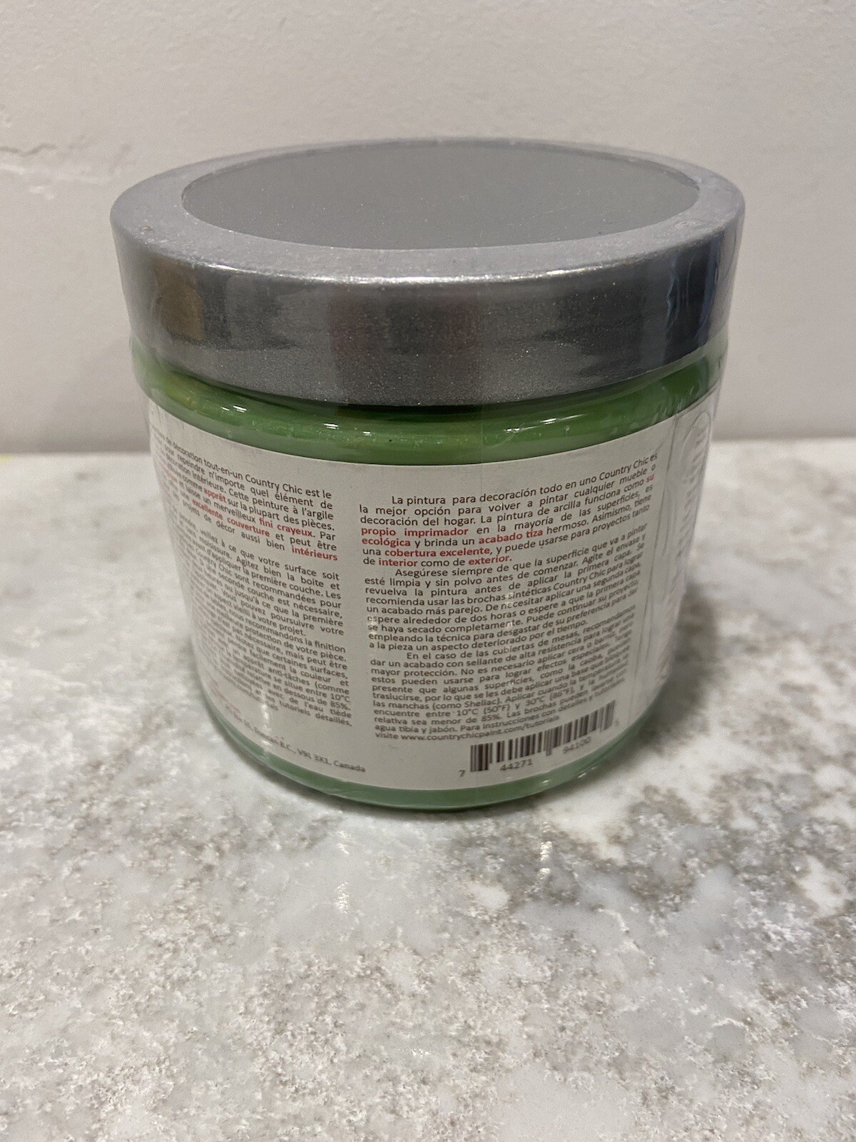 Country Chic Paint clay Rustic Charm based All-In-One Decor 16oz 475ml Green