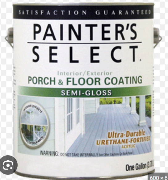 Painter’ Select – Porch & Floor Semi-Gloss Tile Red – 1 gal