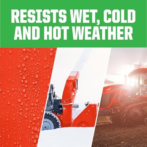Rust-Oleum 280135 Farm & Implement Spray Paint, 12 oz, Allis Chalmers Orange, (P