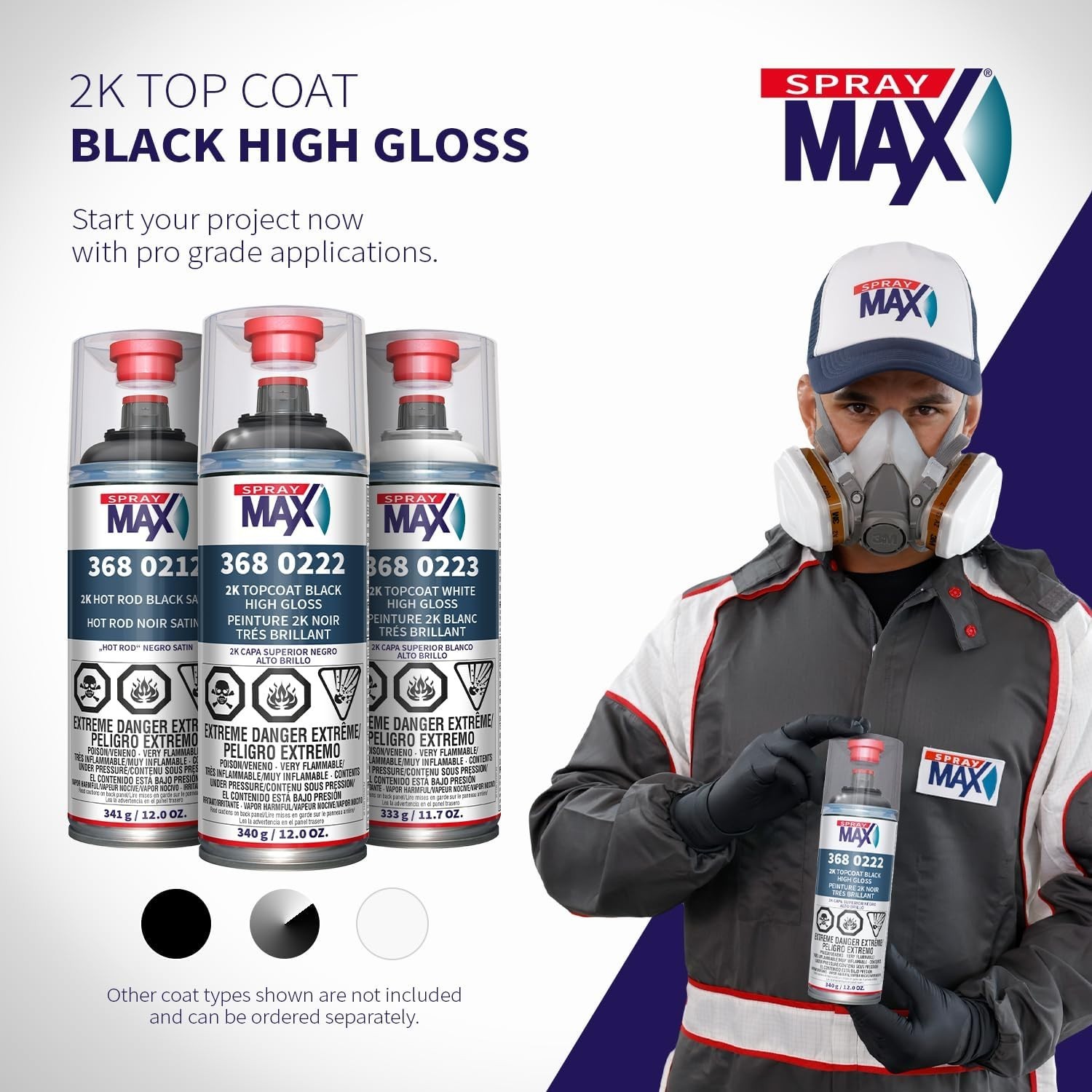 Automotive High Gloss Black Paint – Professional Finish