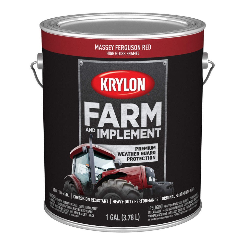 KRYLON Farm + Implement Enamel, 1 Gallon 833ZJ8