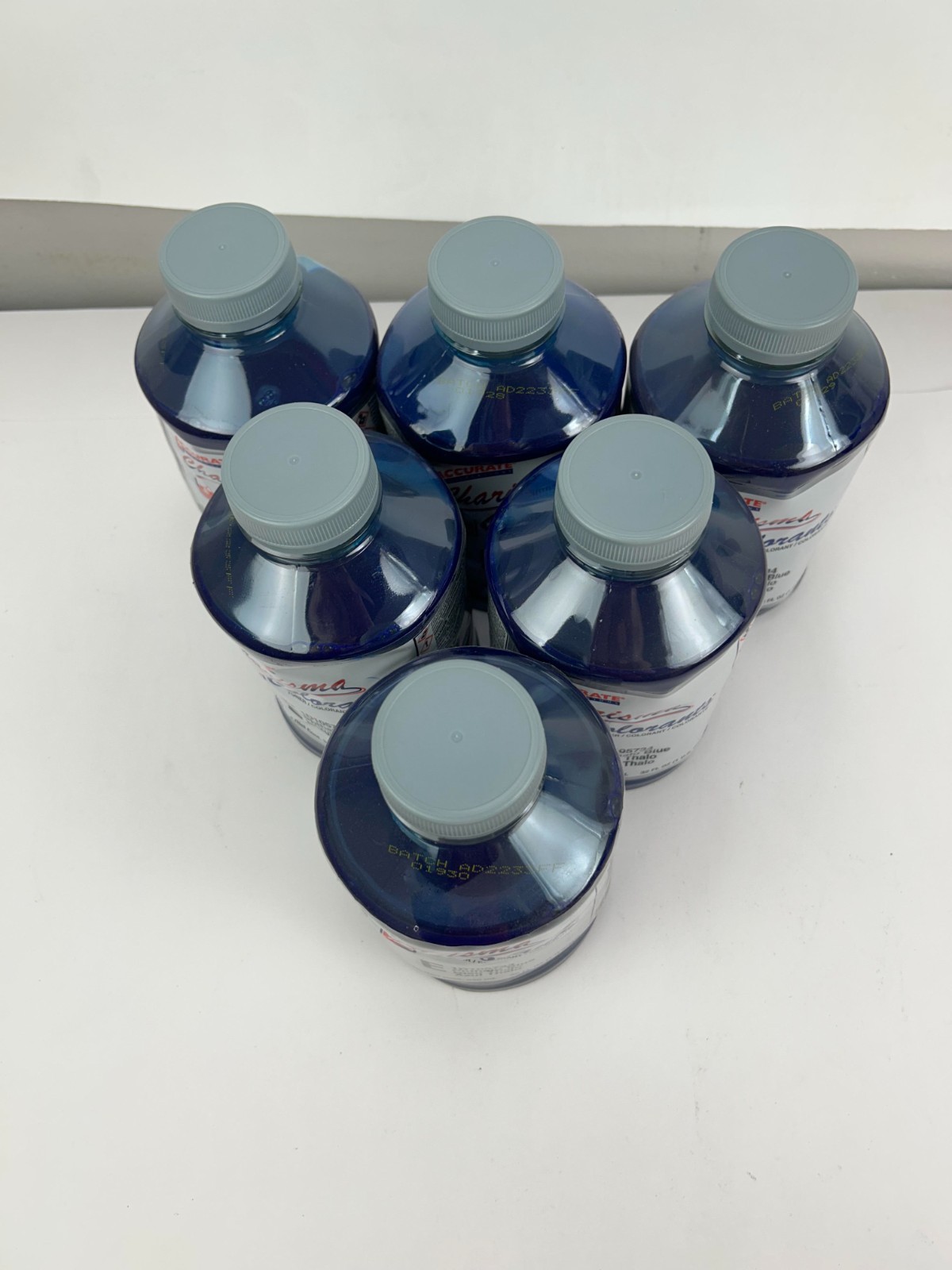 6pc Pack Accurate Charisma Colorant Tint Toner D 1d105734 Phthalo Blue 32 fl oz