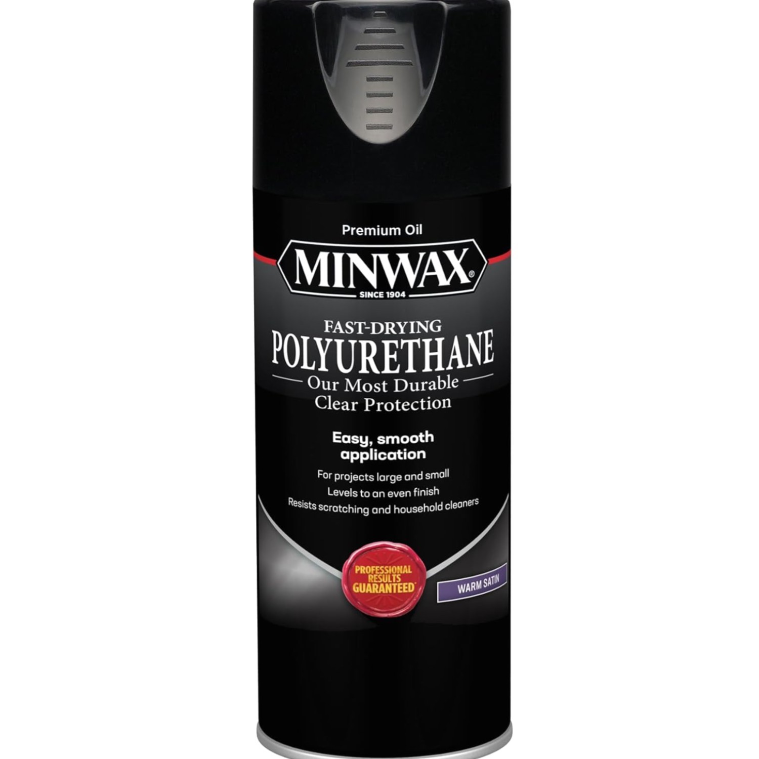 Fast Drying Polyurethane Spray, Protective Wood Finish, Clear Satin, 11.5 oz….