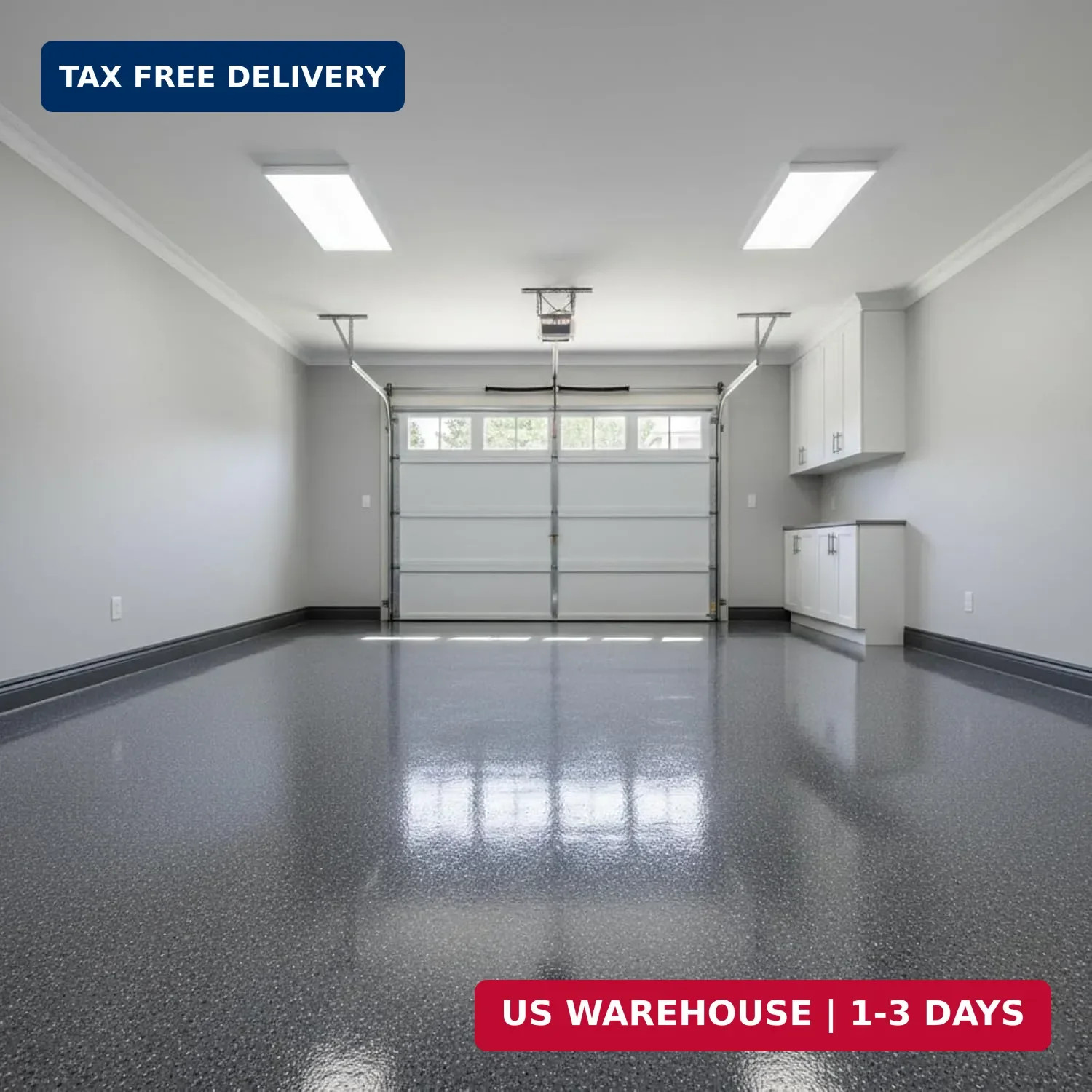 Epoxy Colored Sand Floor Paint, Self-leveling Epoxy Floor Paint for Indoor and O