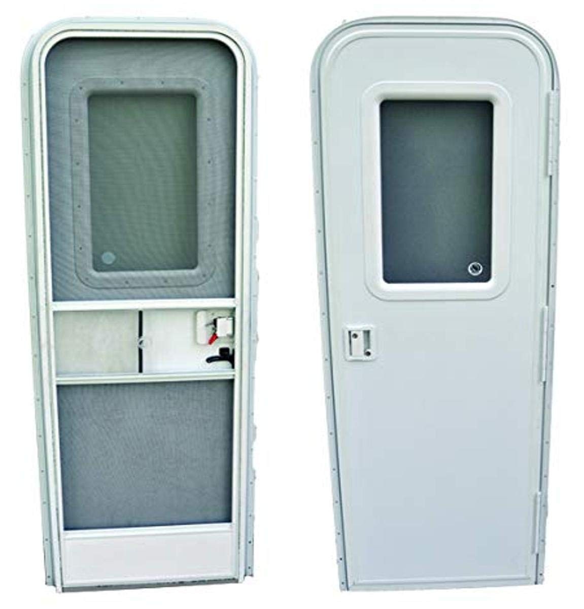 Ap Products 015-2014762 Black Rv Entrance Door Replacement Window Frame