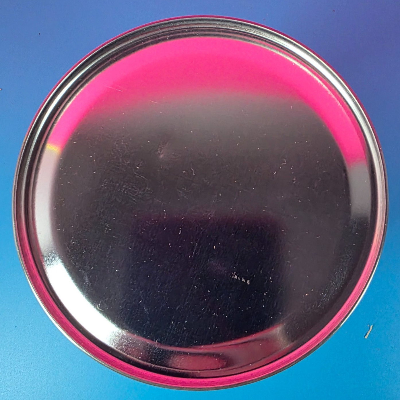 Empty Paint Can Pint Round w/Lid Paints Coatings