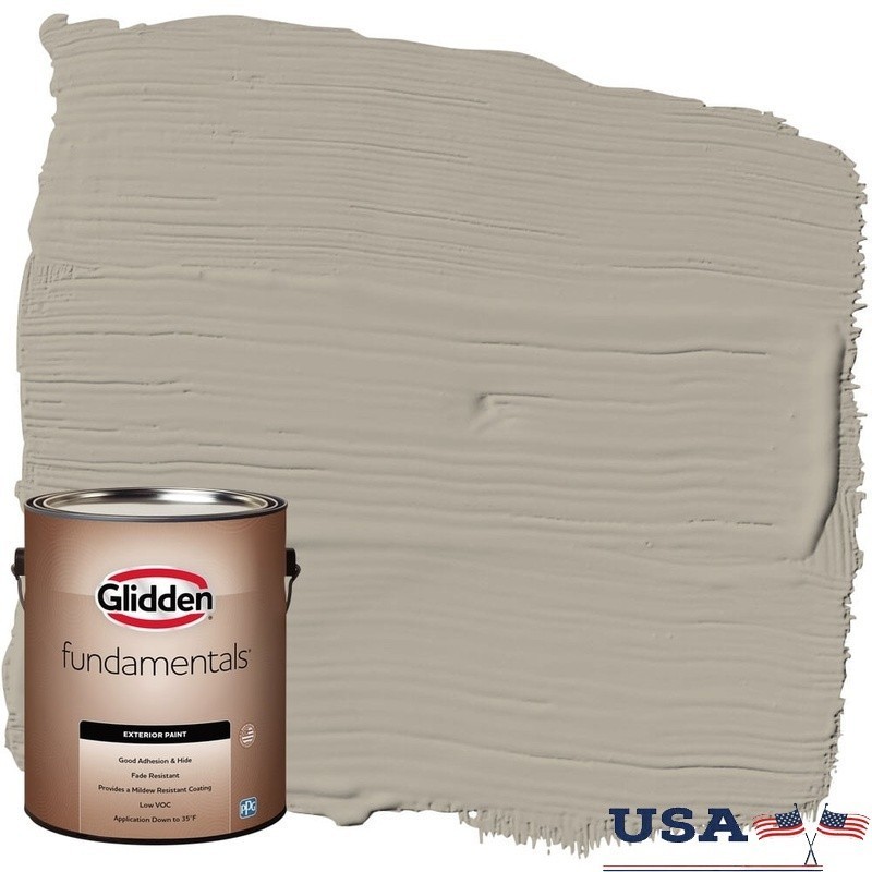 Exterior Paint Low VOC Fast Drying Mildew Resistant Good Adhesion 1 Gal New