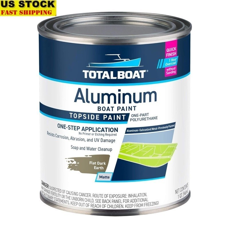 Aluminum Boat Paint Matte Fast Drying Chip Scratch UV Resistant Eco Friendly New