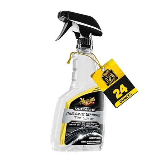 Meguiar’s Ultimate Insane Shine – Premium Tire Dressing that Tire Spray