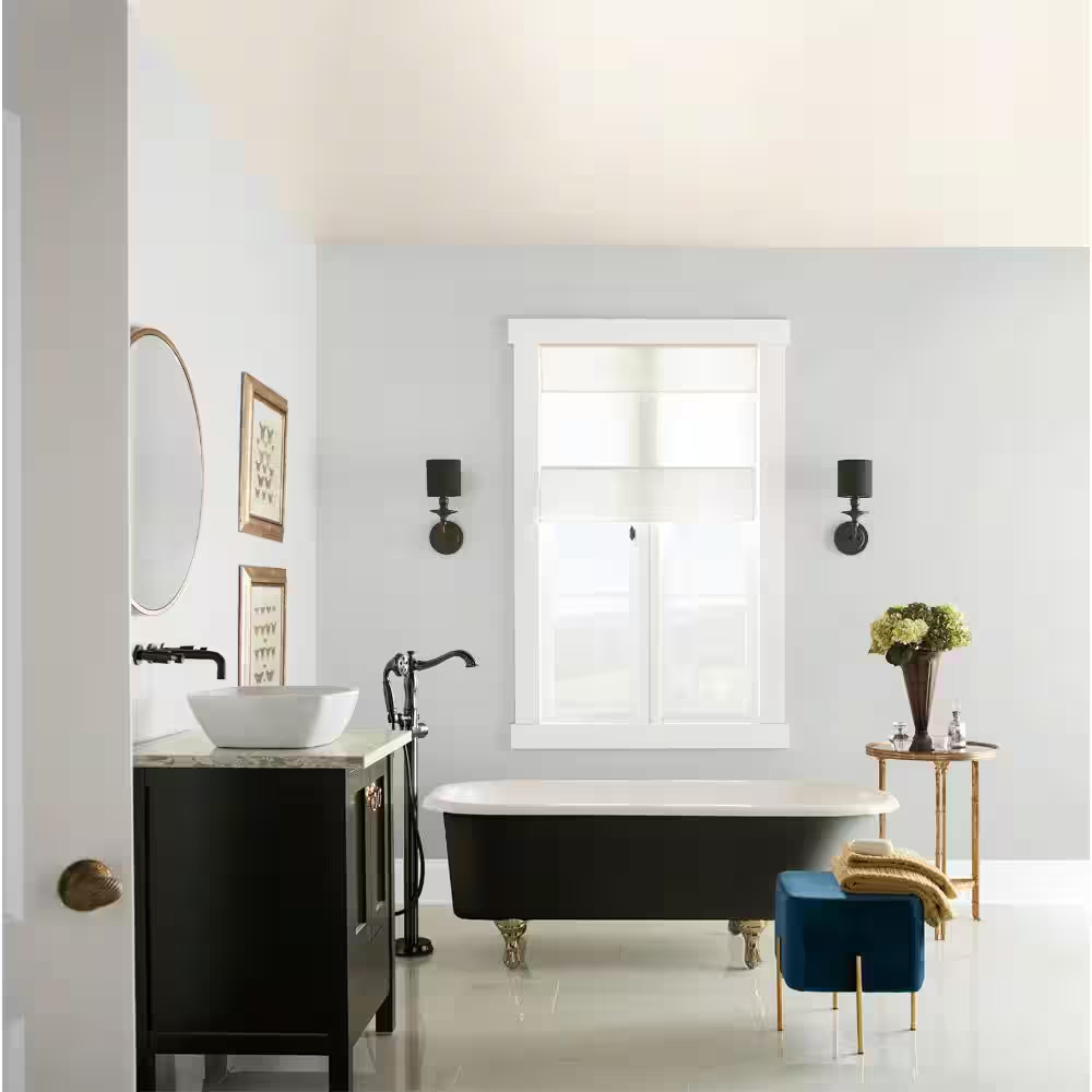 1 Gal. I100 White Base Semi-Gloss Interior Paint