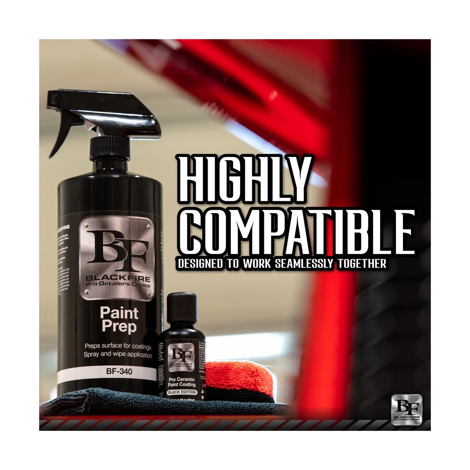 Blackfire Pro Ceramic Paint Coating Black Edition | 9H Formula for Maximum Du…
