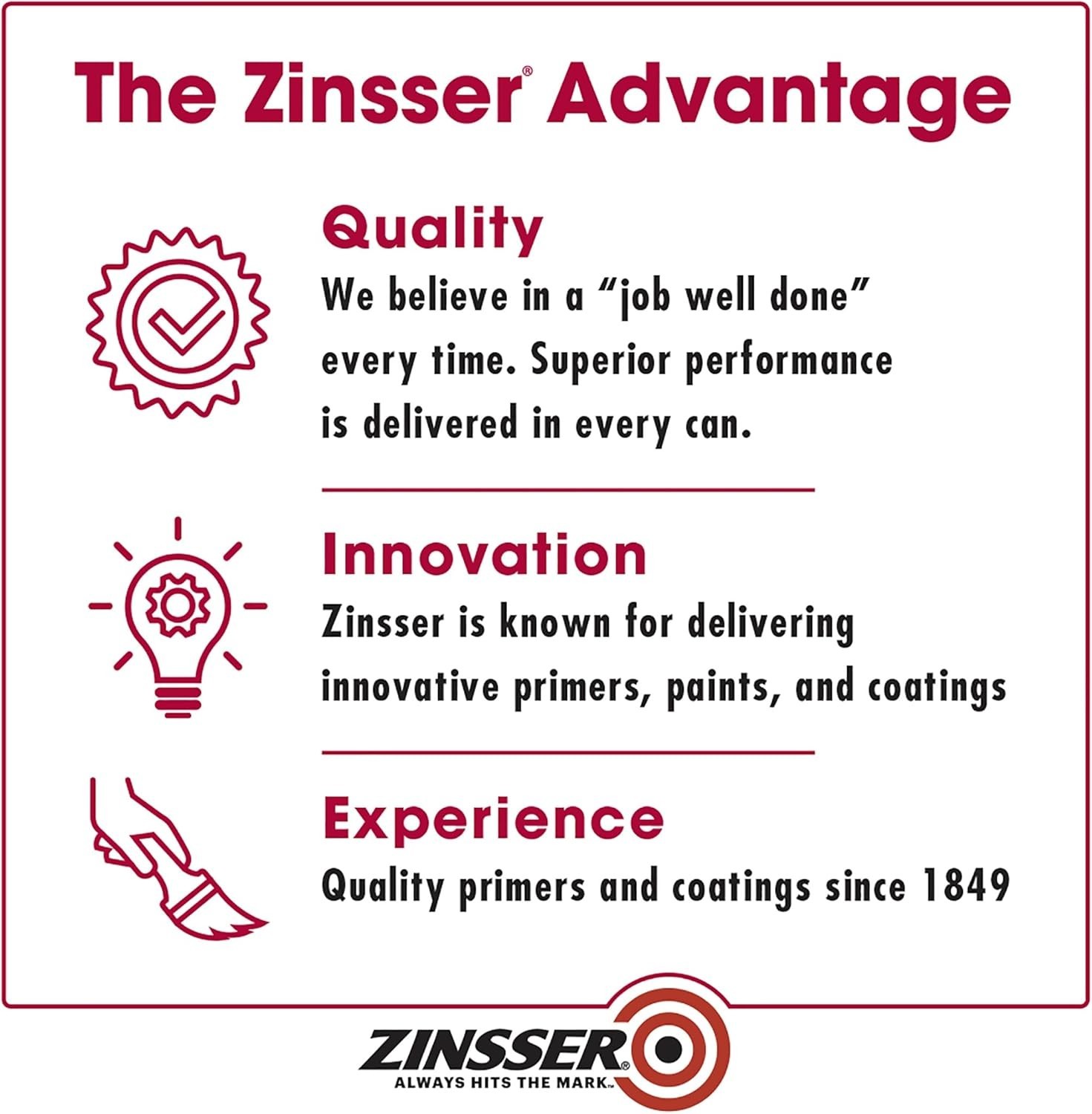 Qt Zinsser 276087 White Zinsser, Mold Killing Primer Water-Based Mold Killing Pr