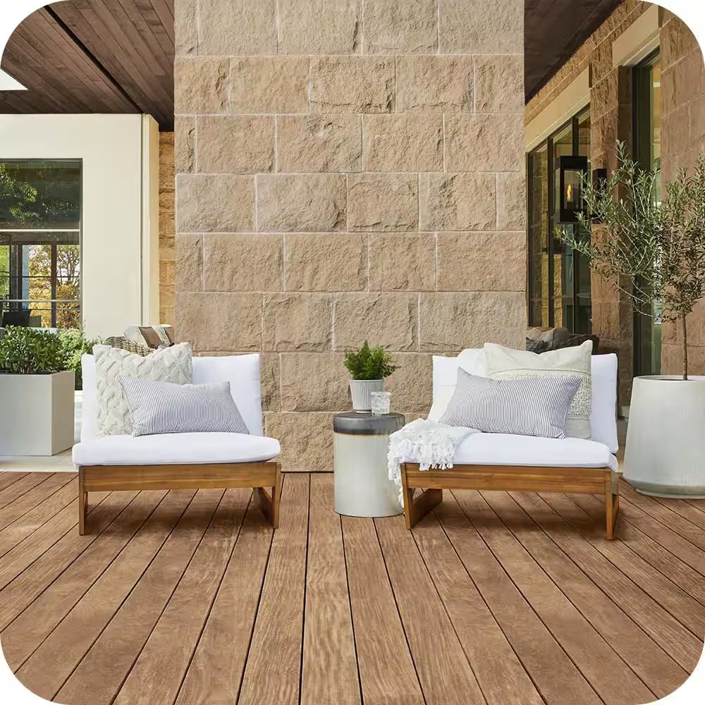 Exterior Wood Finish 1 Gal. Clear Transparent Waterproofing Decks Fences Siding