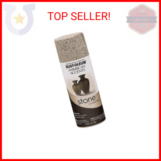 Rust-Oleum 7995830 Stone Creations Spray, 12 oz, Pebble
