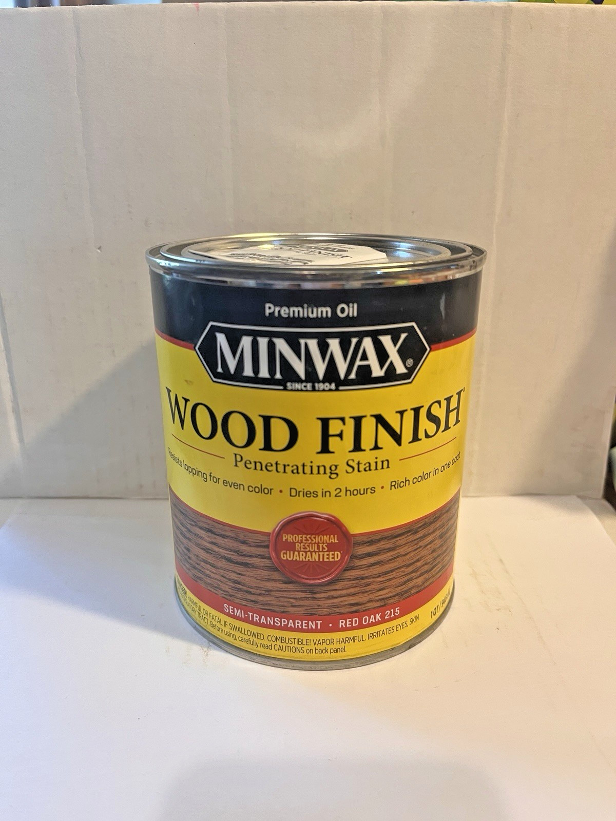 Minwax “Red Oak” Premium Wood Stain, # 215, Quart