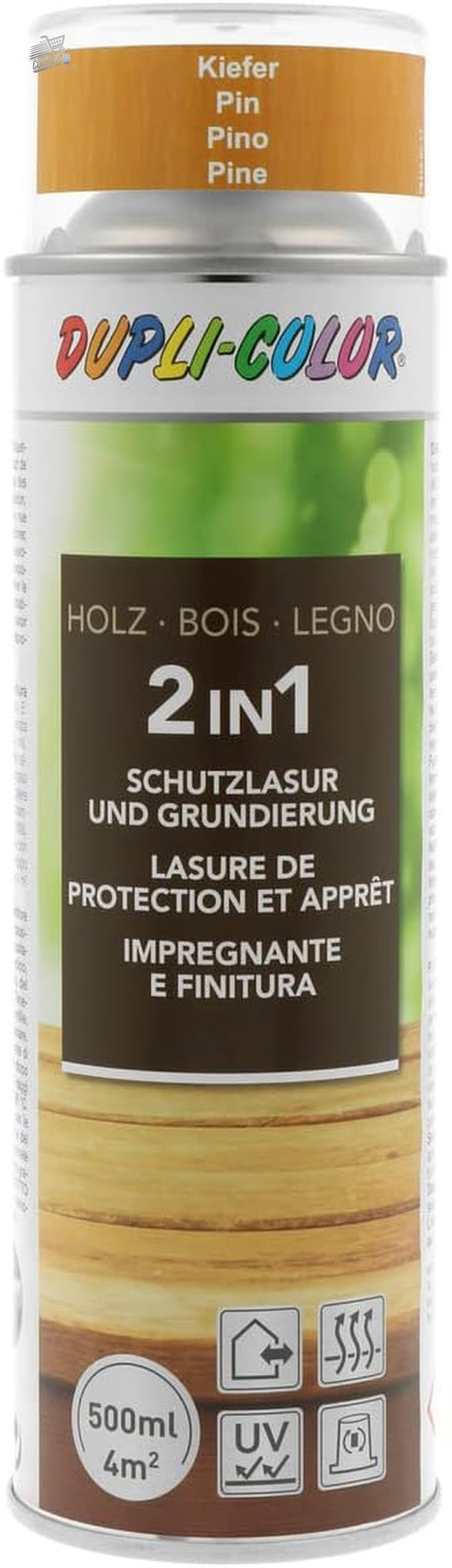 Wood Impregnator Light Walnut Spray 500ml Double Color Protective Paint