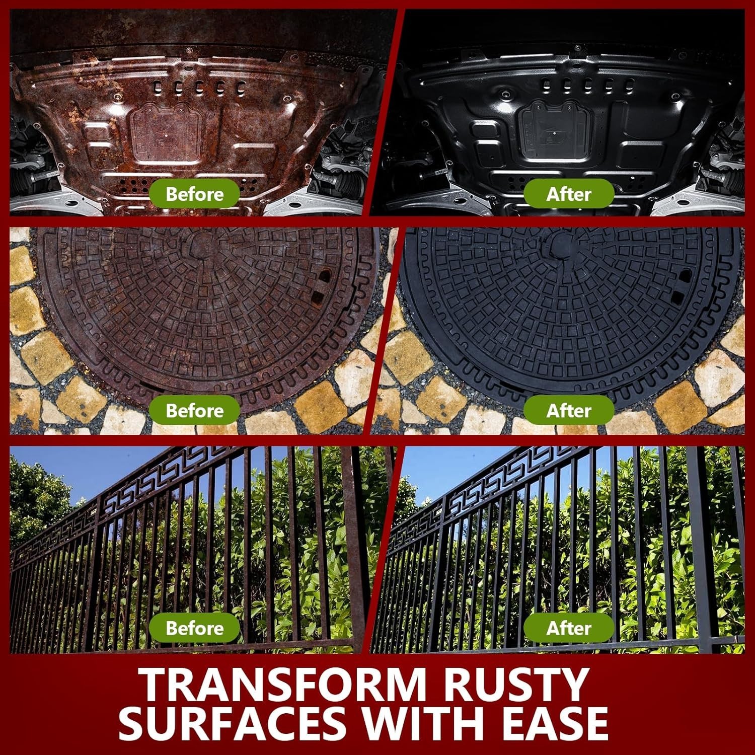 141 Fl Oz Rust Converter & Metal Primer – Ultimate Rust Protection for Metal