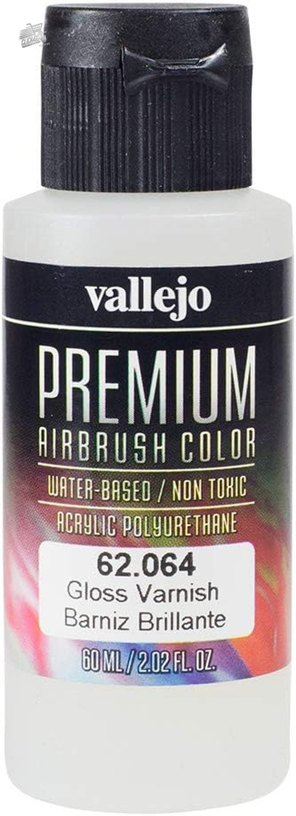 Vallejo Premium Color 60ml Clear Airbrush Polished Paint Modeling