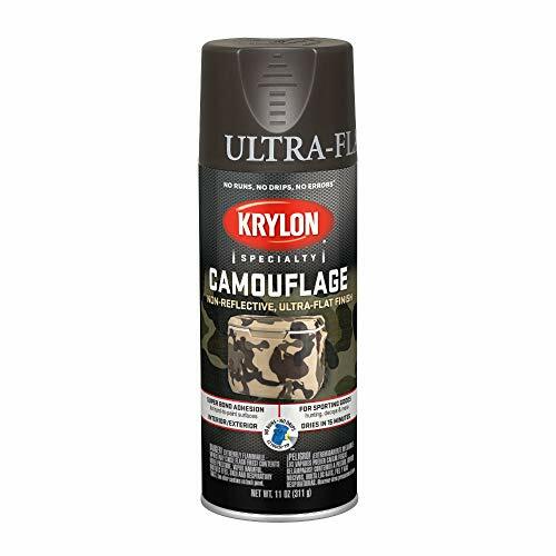 Non Reflective Ultra Flat Finish Plastic Paint Spray Camouflage Strong Adhesion