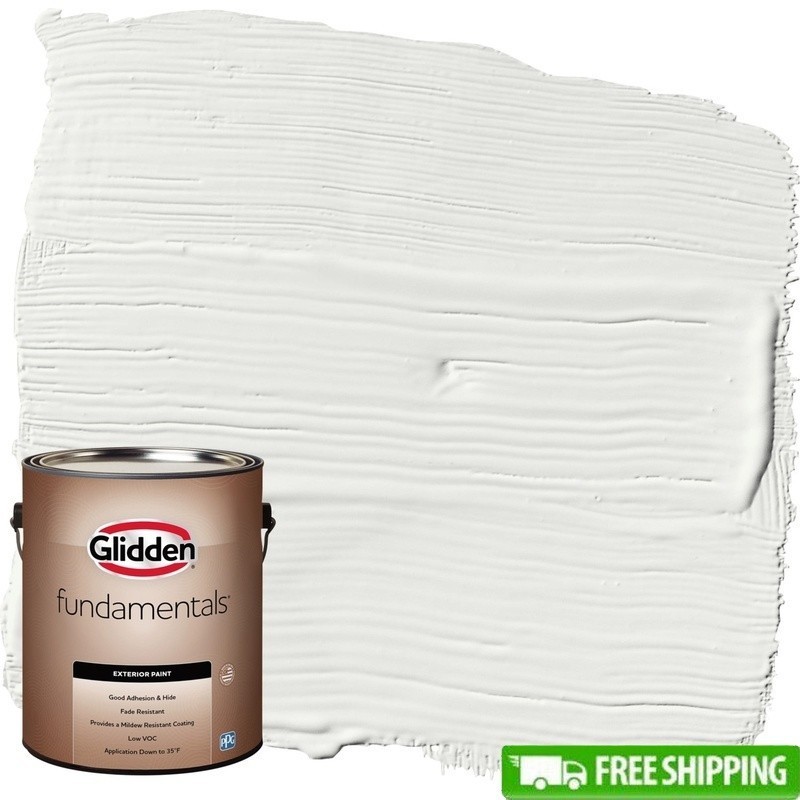 Low VOC Exterior Paint Semi Gloss Mildew Resistant Fast Drying Wood Brick New