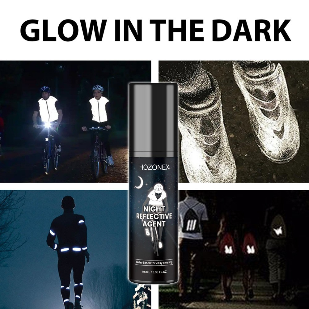 100ml Reflective Night Spray-Paint For Night Riding Glow-in-The-Dark Spray Paint