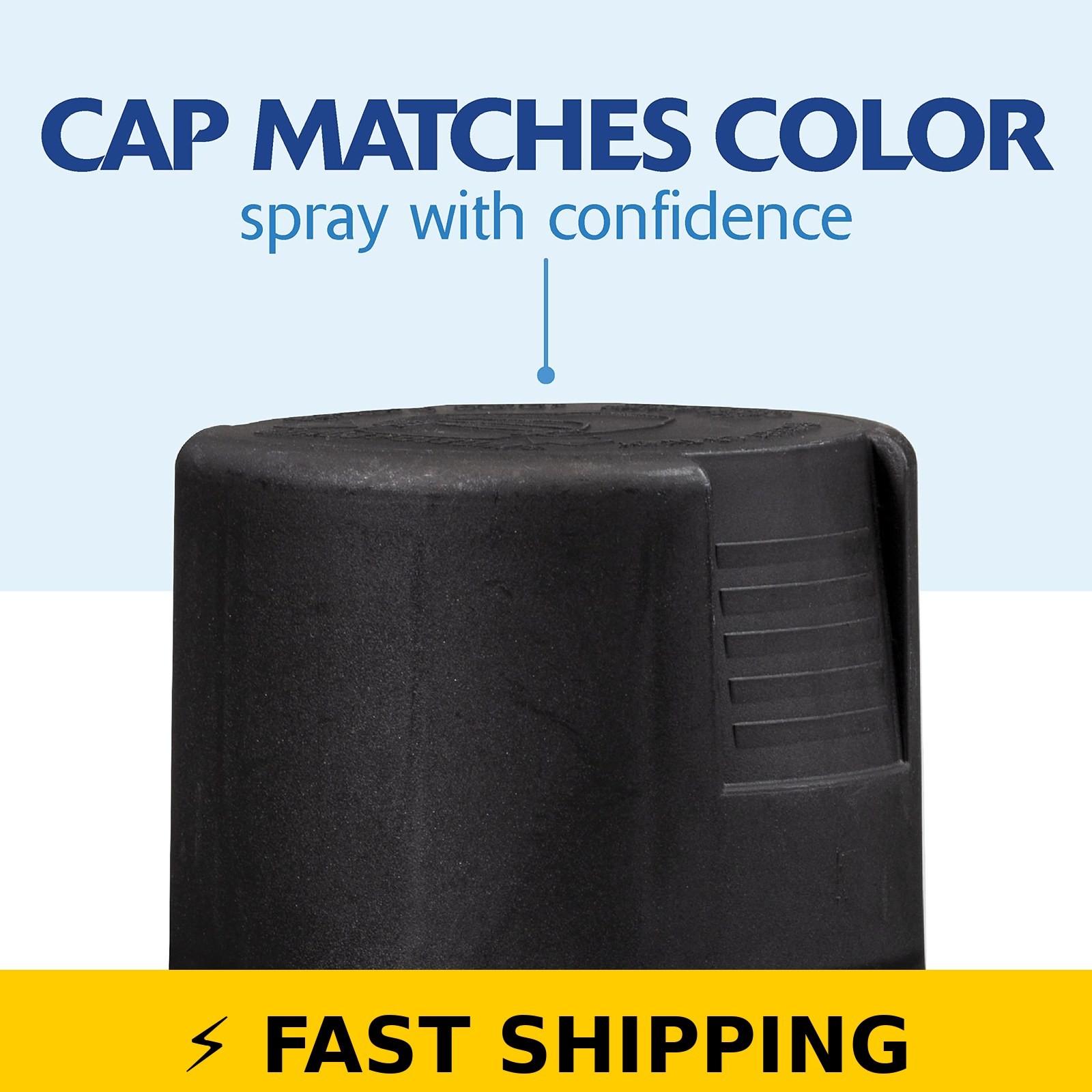 Rust-Oleum Painter’s Touch 2X Spray Paint, 12 oz, Flat Black