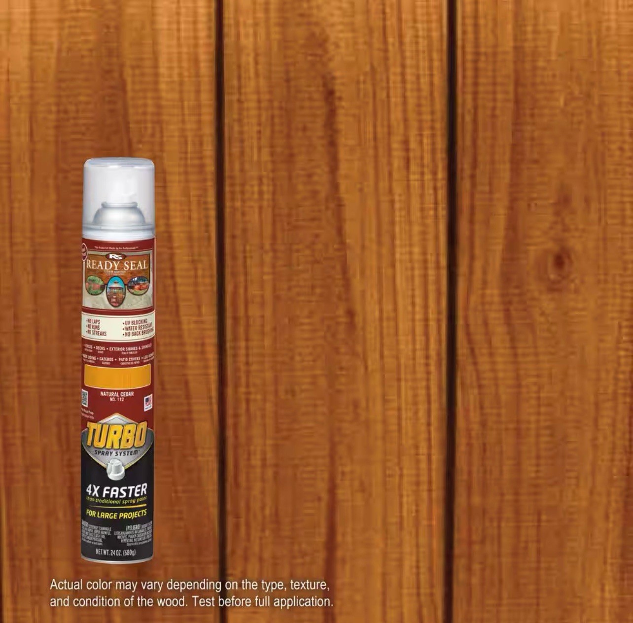 Ready Seal Turbo Spray System, Color – Redwood No. 120 22.5oz