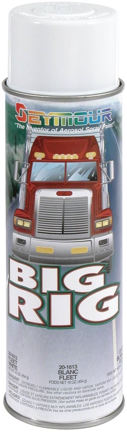 20-1613 Big Rig Professional Coatings Spray Paint, Fleet White