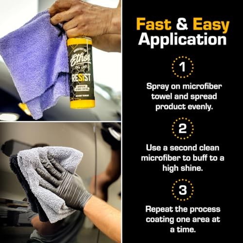 Ethos RESIST Graphene Spray Coating for Cars – Graphene Ceramic Coating 16oz