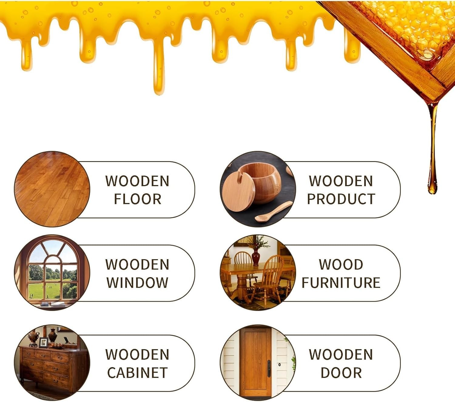 Beeswax Furniture Polish – Multi-Surface Cleaner & Revitalizer, Pack of 3