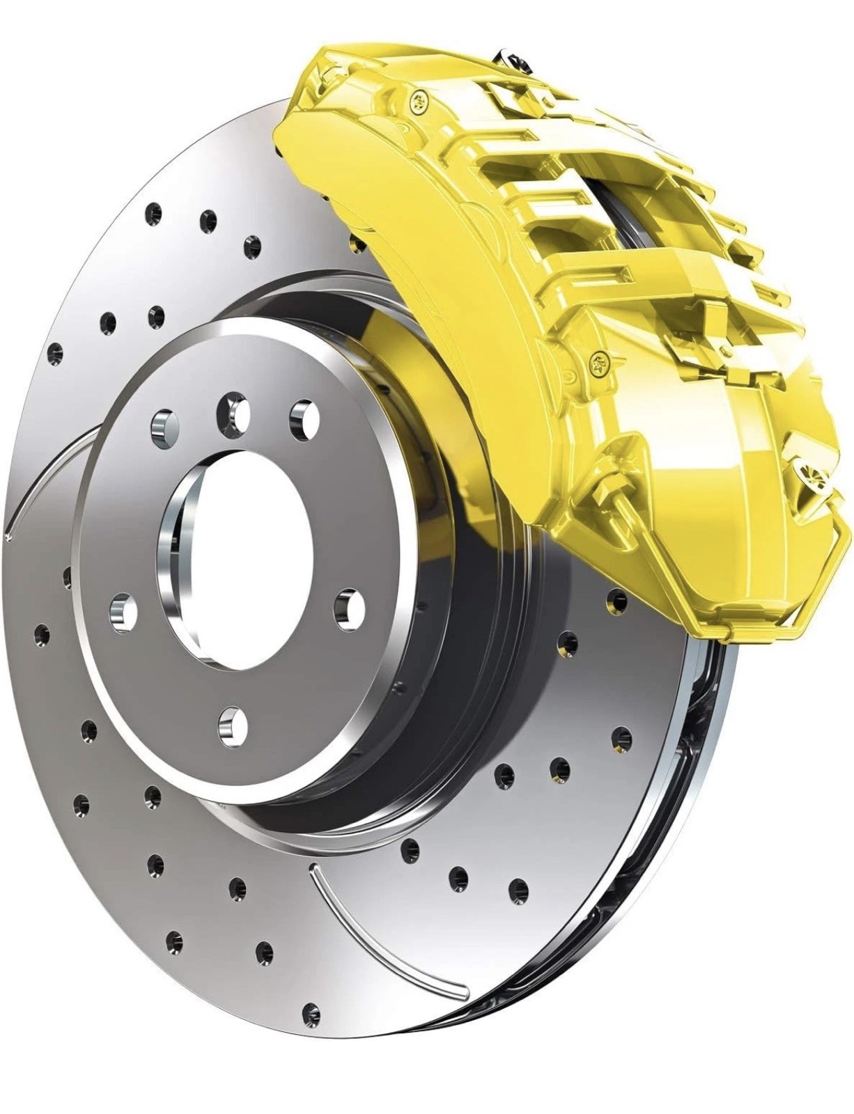 G2 High Temperature Brake Caliper Paint System Set Yellow G2161