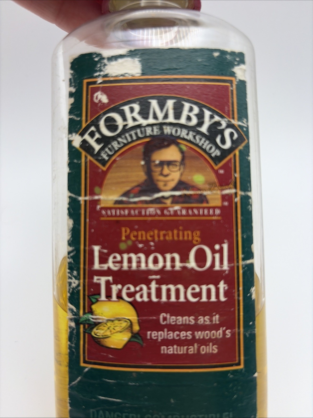 Formby’s Penetrating Lemon Oil Treatment 40% Full 8 oz Furniture Workshop