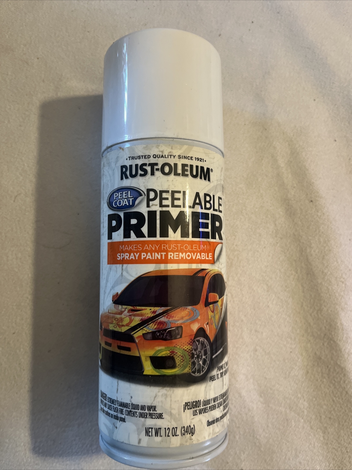 Rust-Oleum Peelable Removable Primer 12 OZ Spray Can Peel Coat 304611