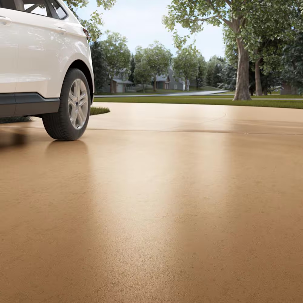 1 Gal. Slate Gray Self-Priming 1-Part Epoxy Satin Interior/Exterior Concrete and