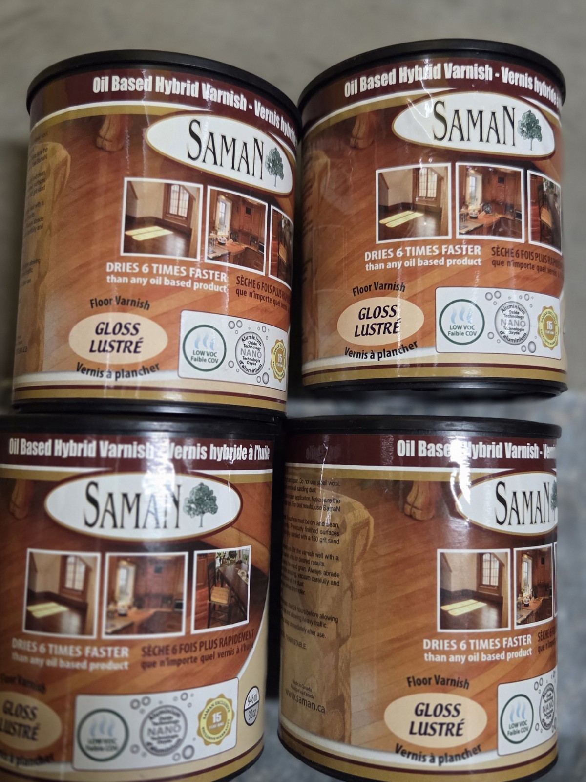 Saman oil based Gloss Hybrid 32 oz
