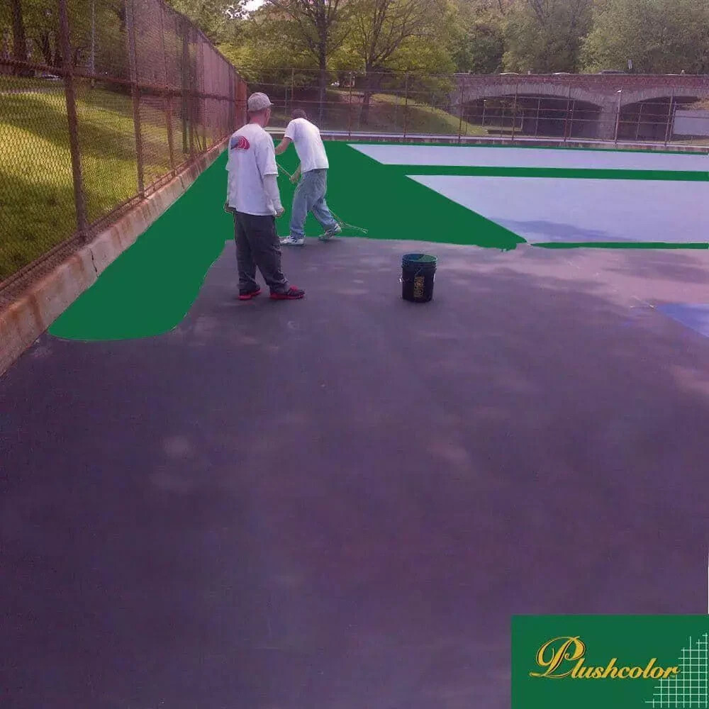 Plush 5 gal. Tournament Green Recreational Surface Coating