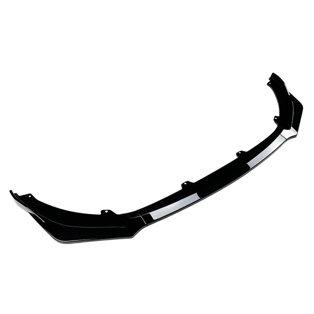 Car Front Spoiler Lip Kit Splitter for Kia Stinger GT 2018-2024 Black