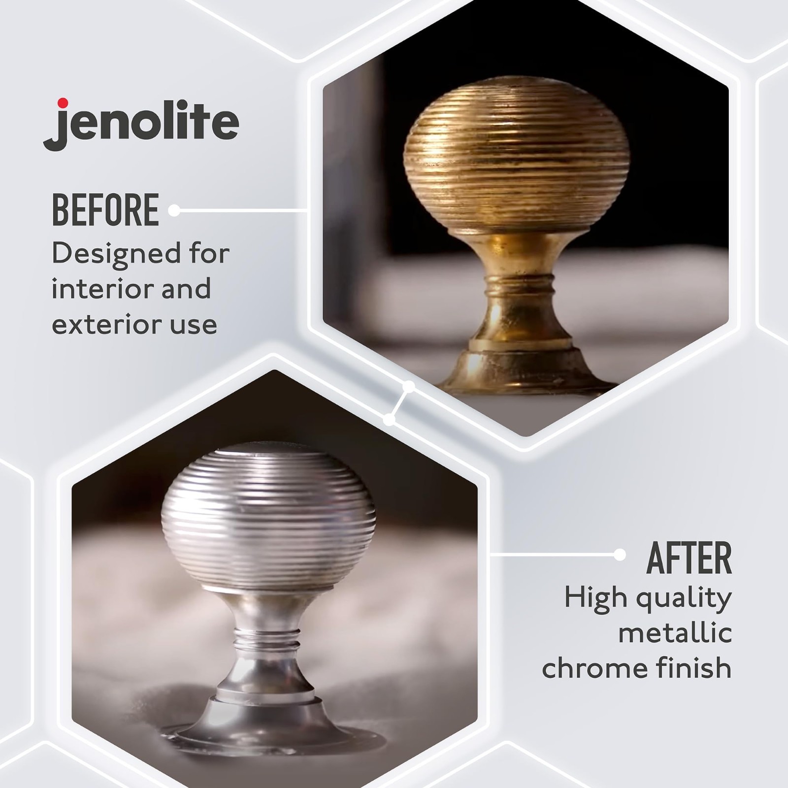 Chrome Spray Paint – Smooth Finish for Metal, Plastic & More – 400ml Multi-Surfa