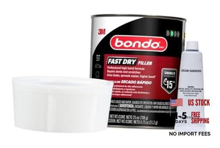 bondo 3M Professional Fast Dry Filler (Quart) 25oz
