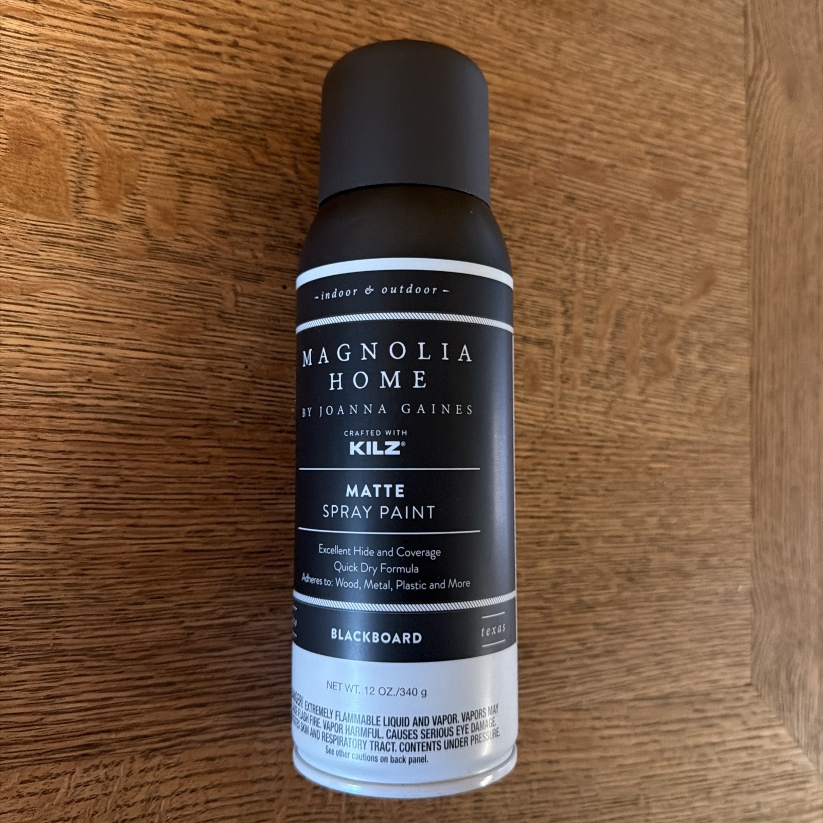 NEW Magnolia Home (w KILZ) GLOSS Interior/Exterior Spray Paint BLACKBOARD