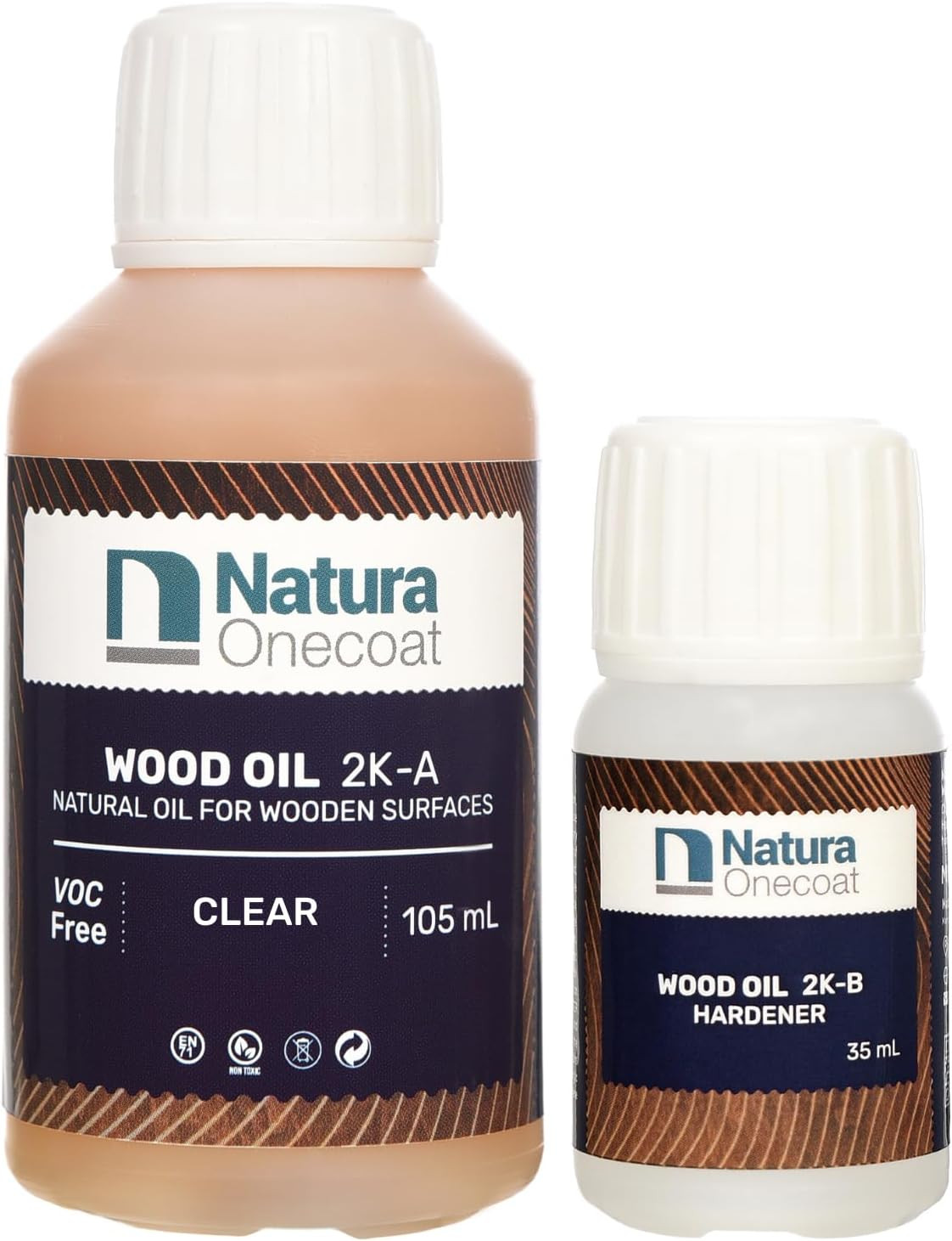 Wood Stain Oil 85 Ft² 140 Ml, Clear – Wood Finish for Interior