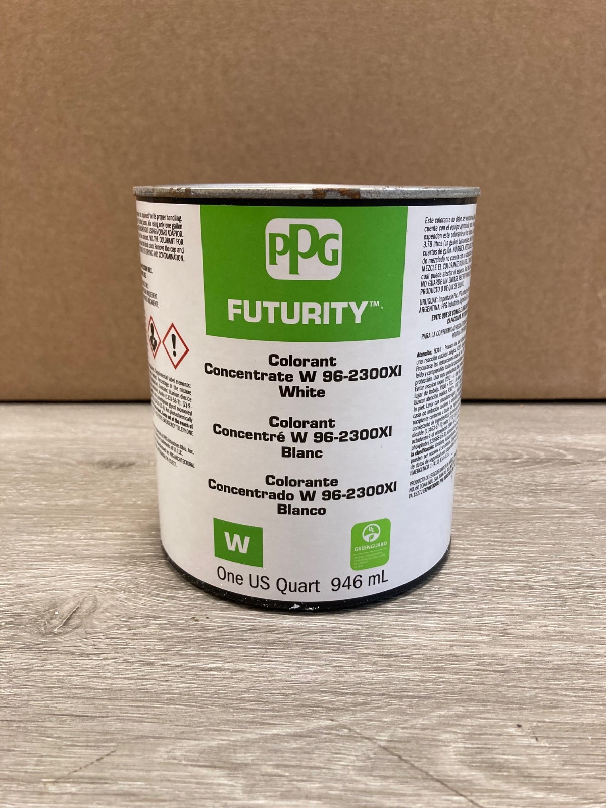 PPG Futurity Colorants and PPG HS Colorants various colors