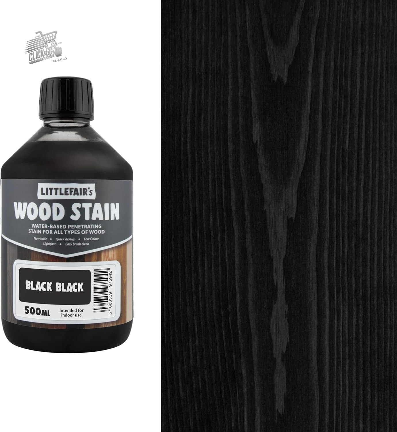 Impregnating Dye Wood Water Color Black Color Biting Interior Paint Outdoor 500