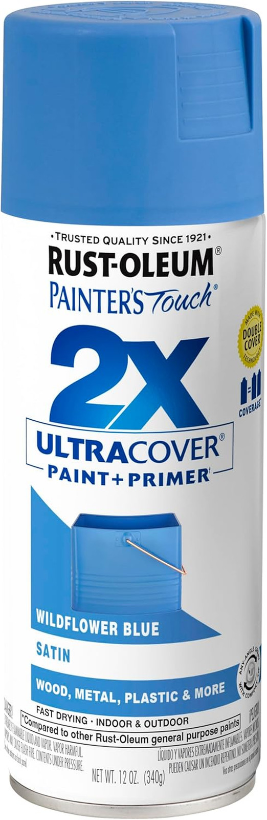 Painter’S Touch 2X Ultra Cover Spray Paint, Gloss Clear | Indoor and Outdoor Sur